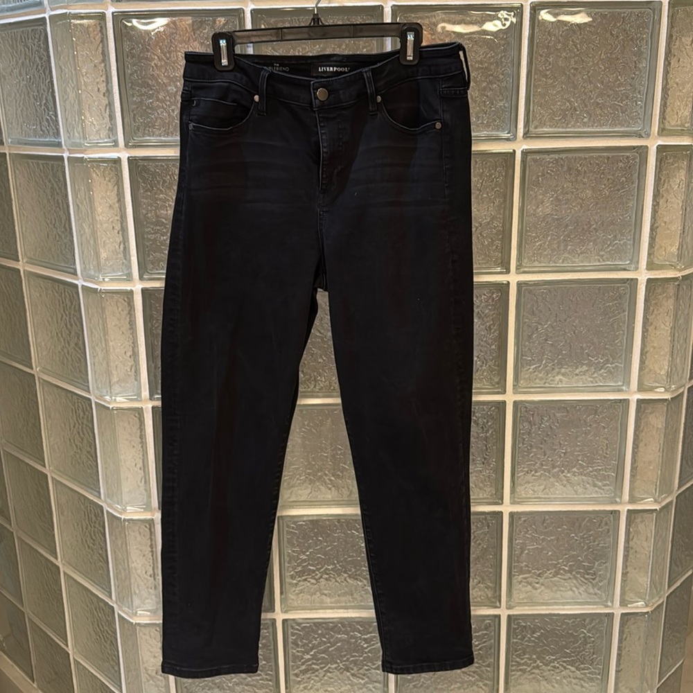 Liverpool Girlfriend Black Jeans